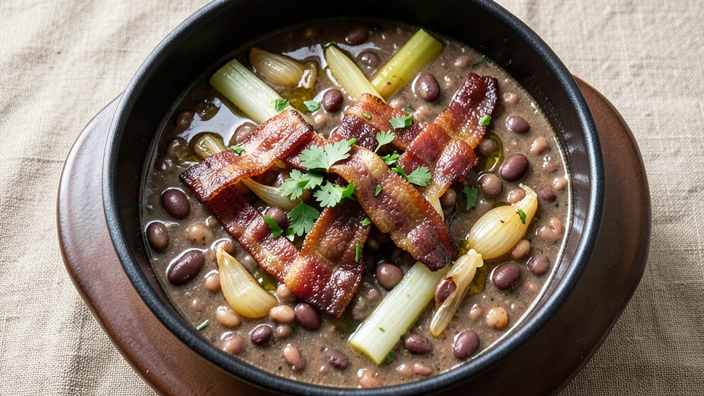 Bean and Bacon Soup Recipe Like Campbell's: Smoky Bacon and Bean Comfort in One Pot
