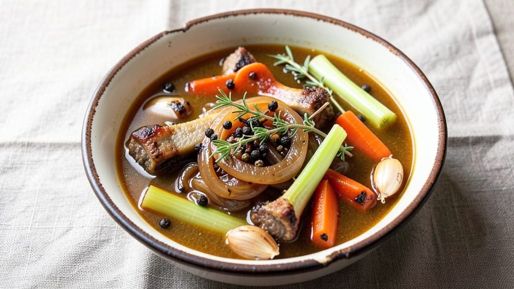 Beef Rib Bone Soup Recipe: Deep Umami Infusion from Marrow and Bones