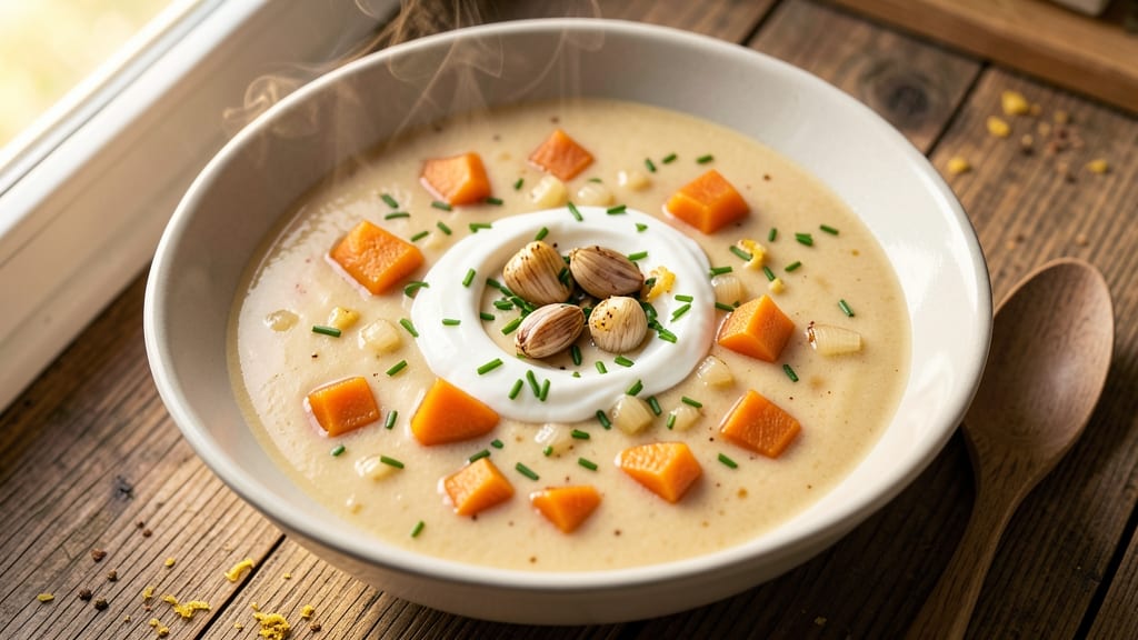 Austrian Pumpkin Soup Recipe: Spiced Nutmeg and Creamy Velouté Magic