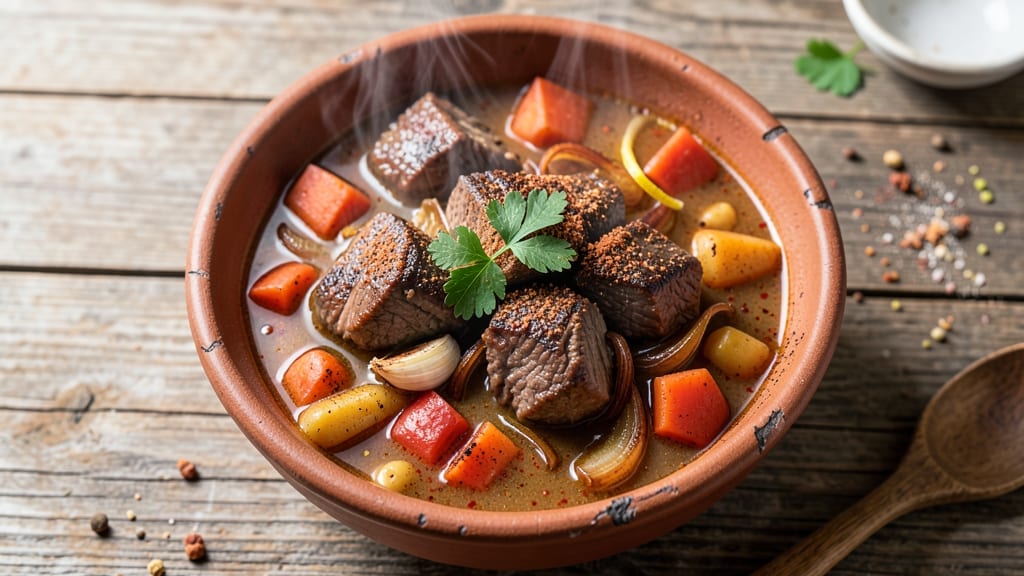 Authentic German Goulash Soup Recipe: Paprika-Spiced Beef and Potato Comfort