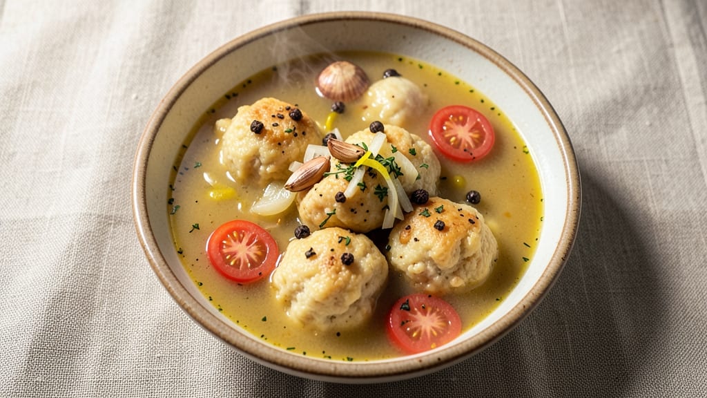 Bahamian Dumpling Soup Recipe: Spiced Citrus Broth With Fluffy Cornmeal Dumplings