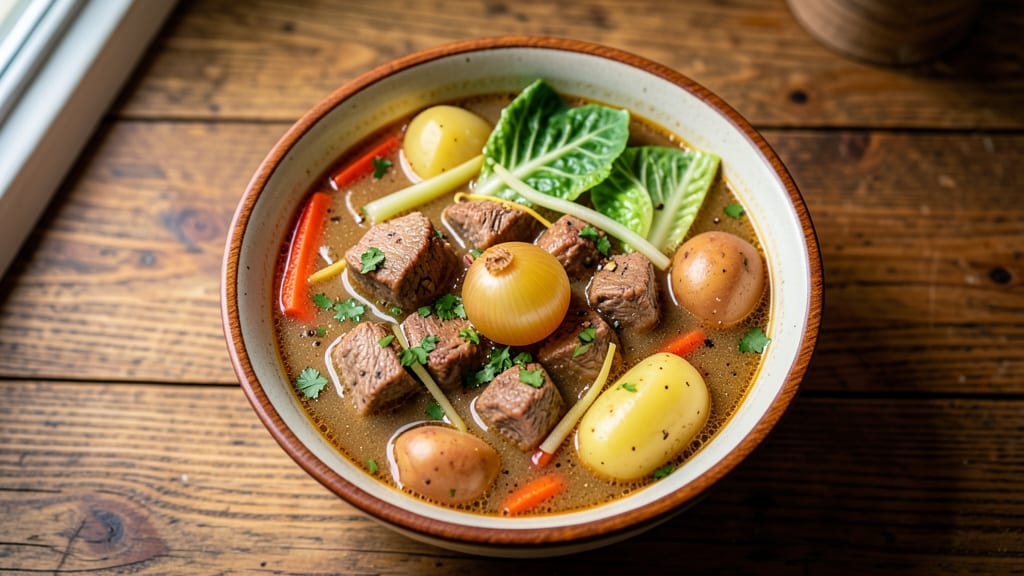 Amish Vegetable Beef Soup Recipe: Hearty Homestead-Style Simmered Richness