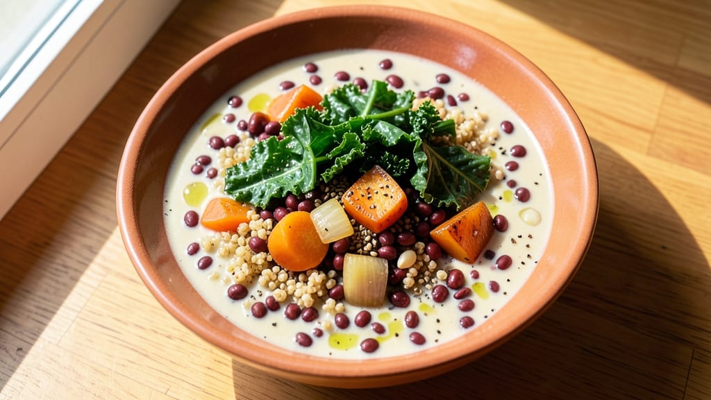 Amy's Quinoa, Kale, and Red Lentil Soup Recipe: Protein-Packed Heartiness in One Pot