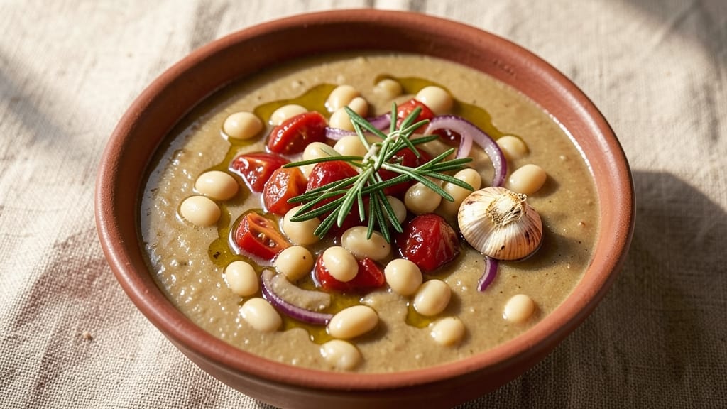 Alessi Tuscan White Bean Soup Recipe: Silky Cannellini with Rosemary-Kissed Crust