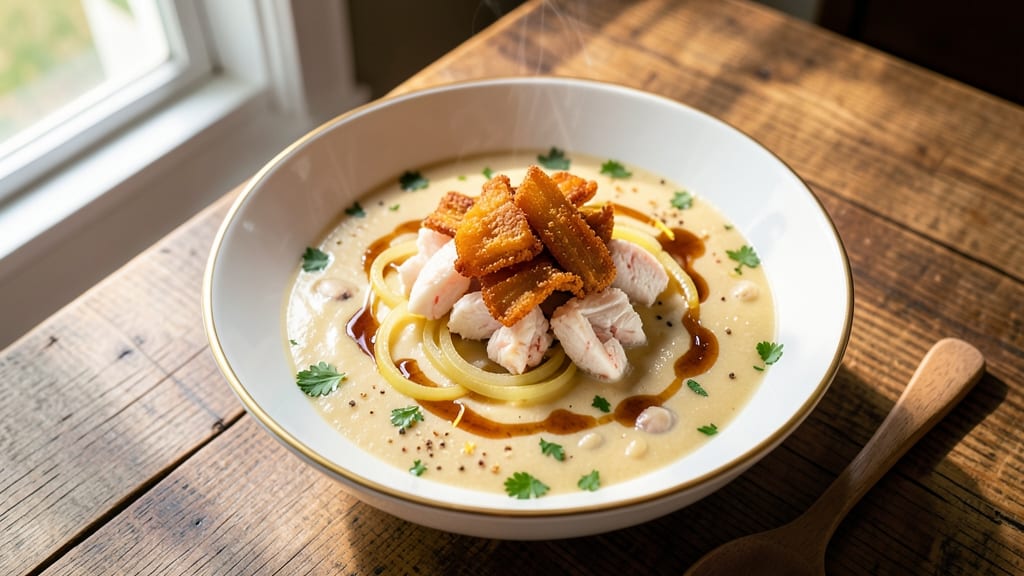 Barbara Jeans She Crab Soup Recipe: Creamy Maryland Classic With Crispy Celery Crowns