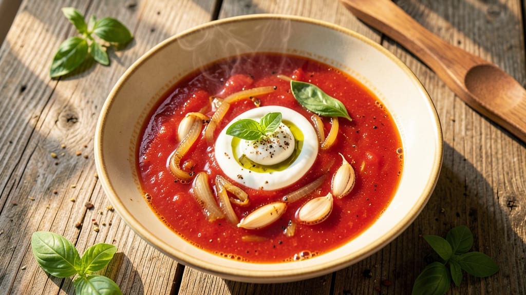 5-Minute Tomato Soup Recipe: Ultra-Smooth Velouté in a Flash