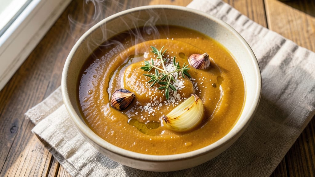 Aromatic Butternut Squash Soup Recipe: Nutmeg-Infused Velvety Smoothness
