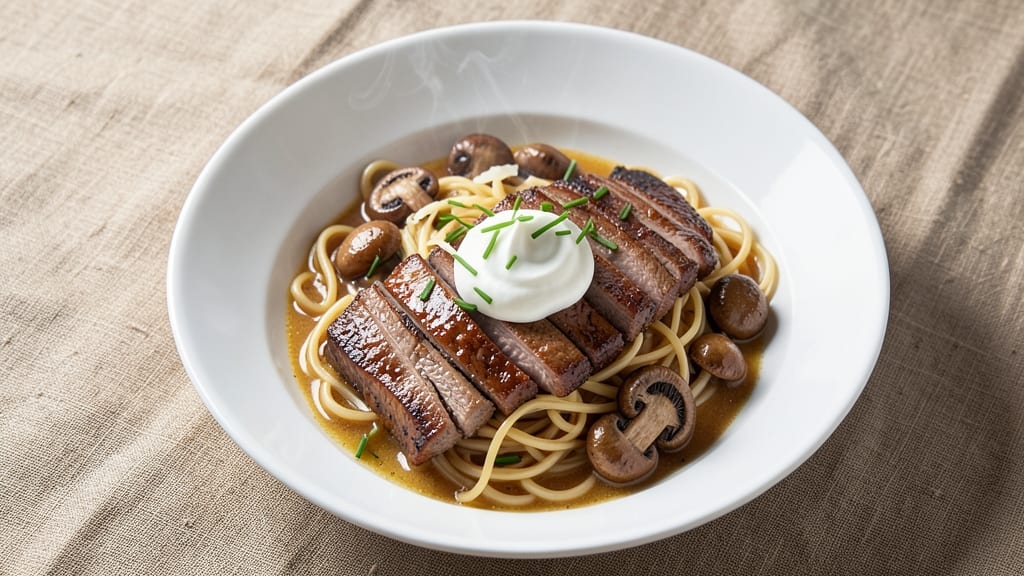 Beef Stroganoff Lipton Onion Soup Recipe: One-Pan Creamy Mushroom Magic