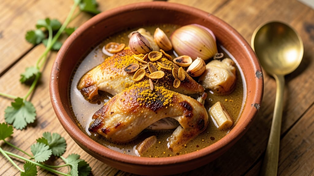 Bangla Chicken Soup Recipe: Fragrant Turmeric and Cumin Simmered to Perfection