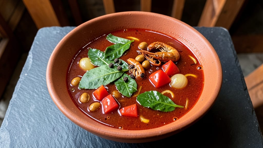 African Afang Soup Recipe Ingredients: Bold Palm Oil and Bitterleaf Harmony