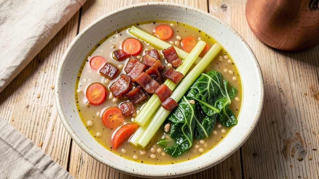 Italian Barley Soup Recipe: Rustic Herb-Infused Comfort in One Pot
