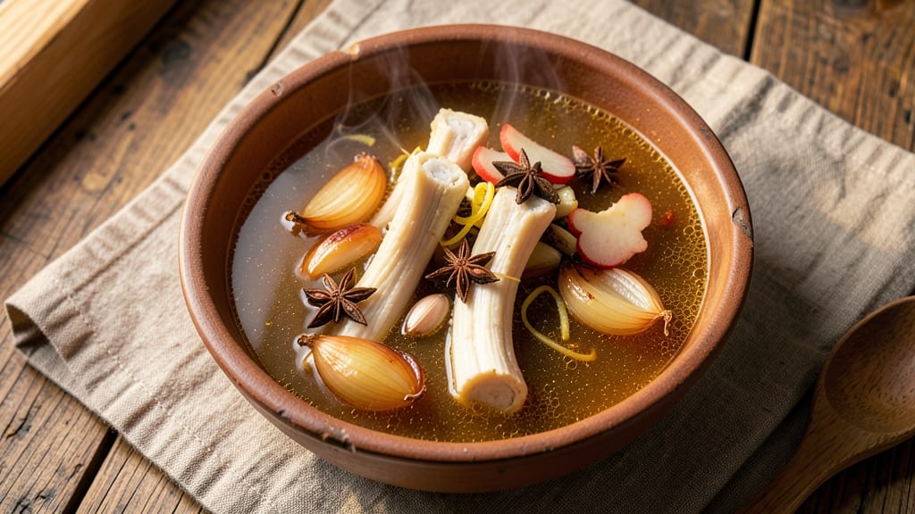 Bibigo Beef Bone Soup Recipe: Fragrant Star-Anise and Soy-Kissed Broth