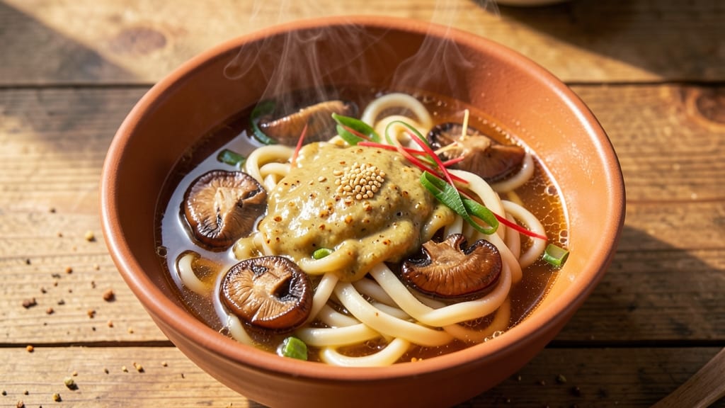 Basic Udon Soup Recipe: Slippery Noodles in Savory Broth