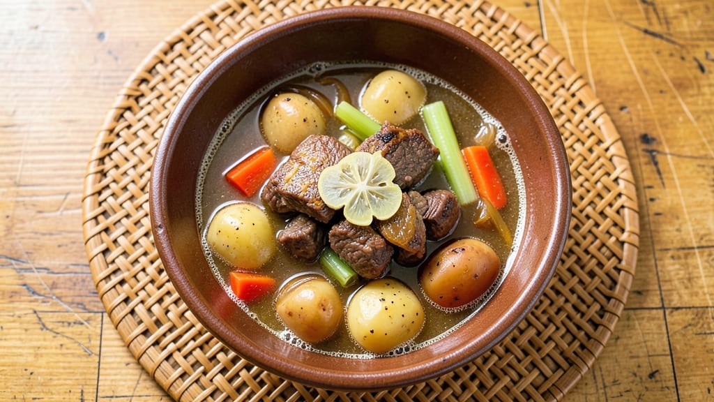 Beef Soup Recipe Filipino Style: Slow-Simmered Comfort With Crispy Celery Crowns