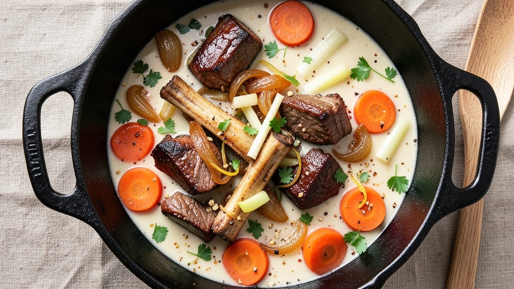 Beef Soup Bone Stew Recipe: Rich Umami Depth From Slow-Simmered Bones