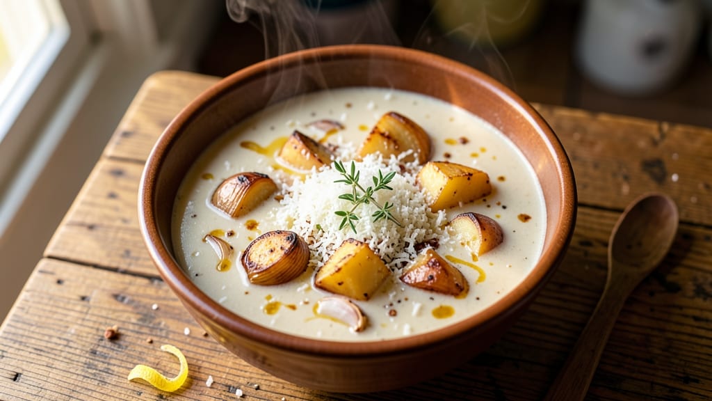 Alpine Soup Recipe: Mountain-Inspired Herb and Potato Richness