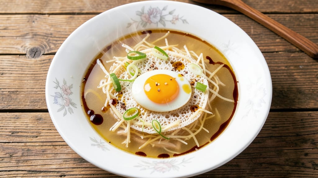Molly Yeh's Egg Drop Soup Recipe: Silky Egg Ribbons in Fragrant Ginger Broth