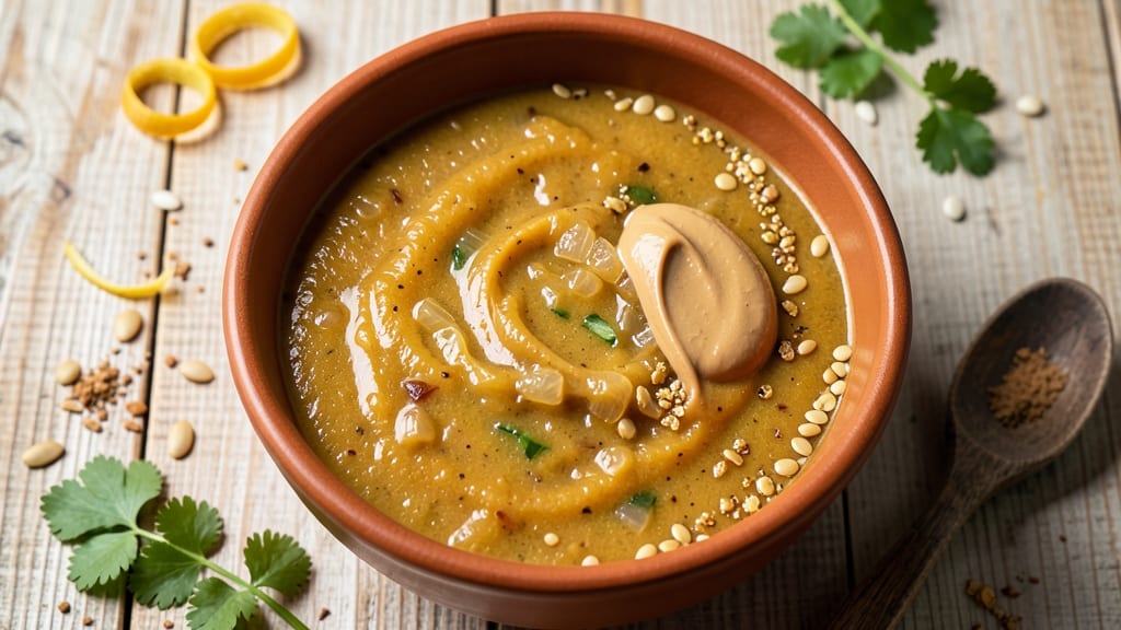 African Pumpkin Soup Recipe: Spiced Nutmeg and Coconut Cream Velvety Richness