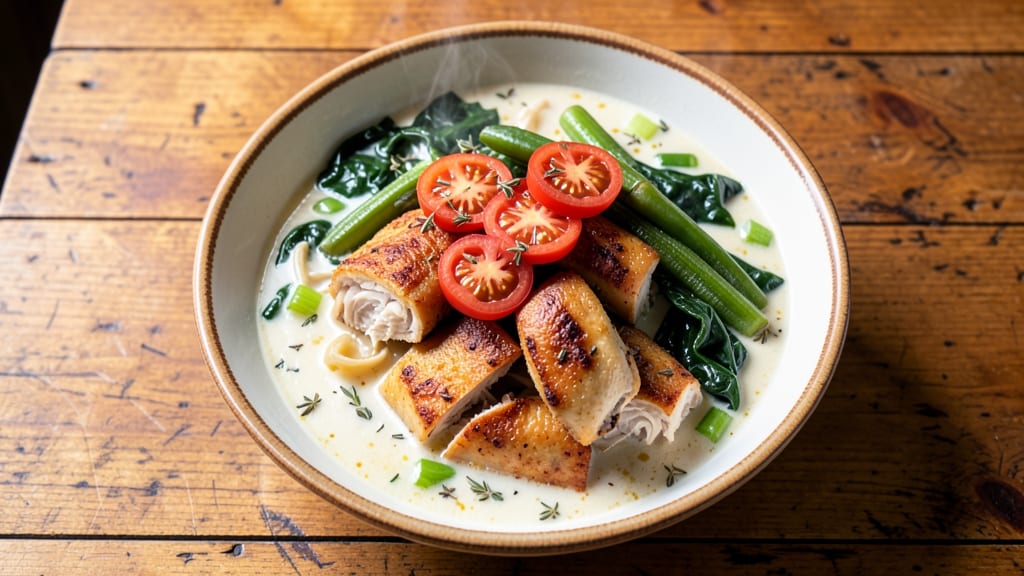 Bajan Soup Recipe: Bold Coconut and Callaloo Harmony