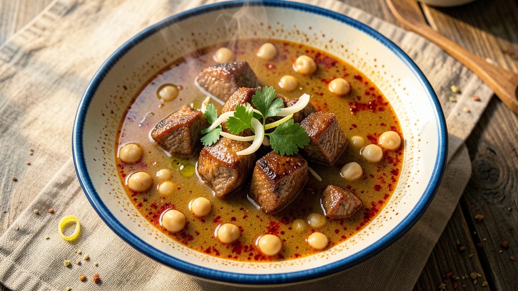 Algerian Chorba Soup Recipe: Harissa-Spiced Lamb and Chickpea Comfort