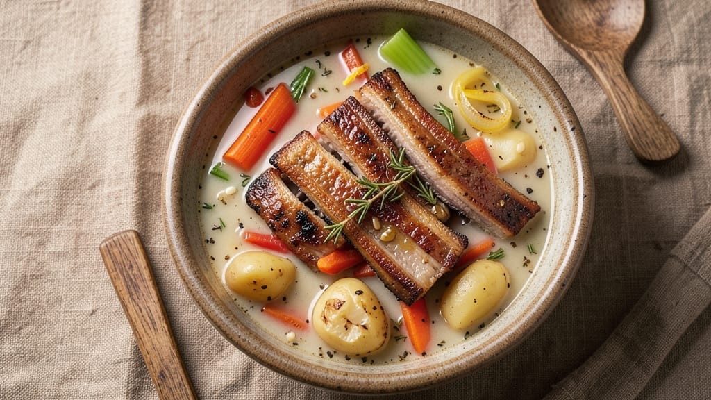 Beef Short Rib Vegetable Soup Recipe: Fall-Apart Meat and Earthy Broth Magic