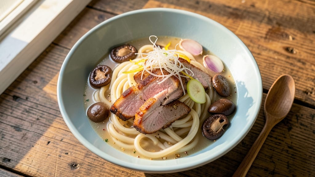 Asian Udon Noodle Soup Recipe: Slurp-Worthy Broth and Chewy Noodles