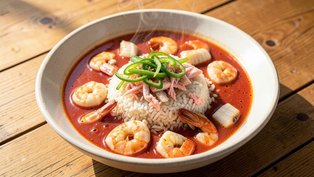 Asopao Soup Recipe: Puerto Rican Comfort with Crispy Rice Crown