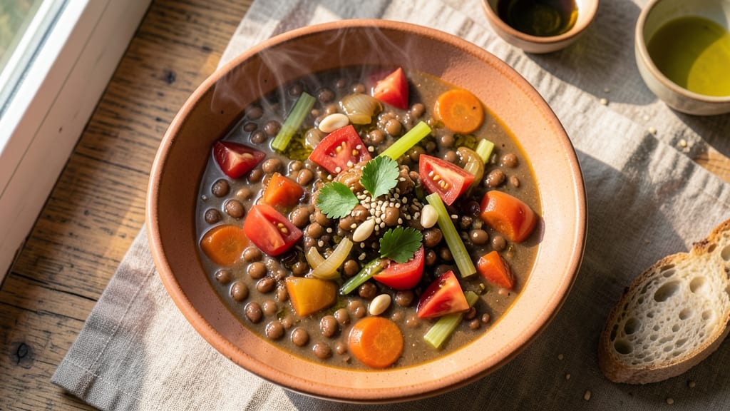 Bean Soup Recipe South Africa: Hearty Lentil and Vegetable Stew With Smoky Spice