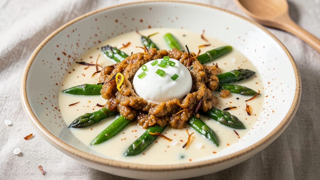 Asparagus Sour Cream Soup Recipe: Ultra-Smooth, Herb-Infused Richness