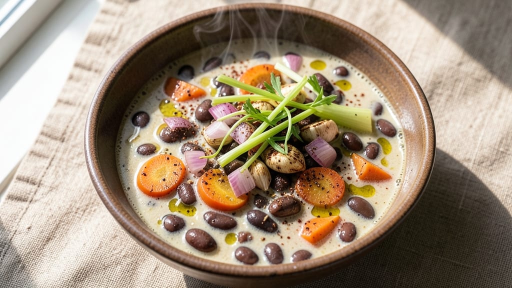 Bean Soup Recipe No Ham: Hearty Vegetable and Bean Velouté