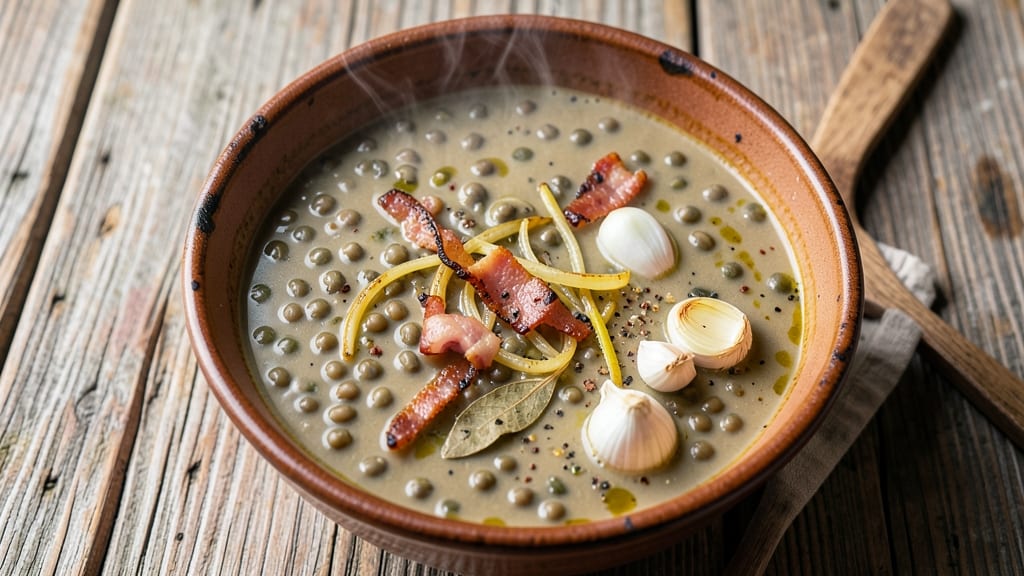 Amy's Split Pea Soup Recipe: Smoky Ham and Caramelized Onion Depth