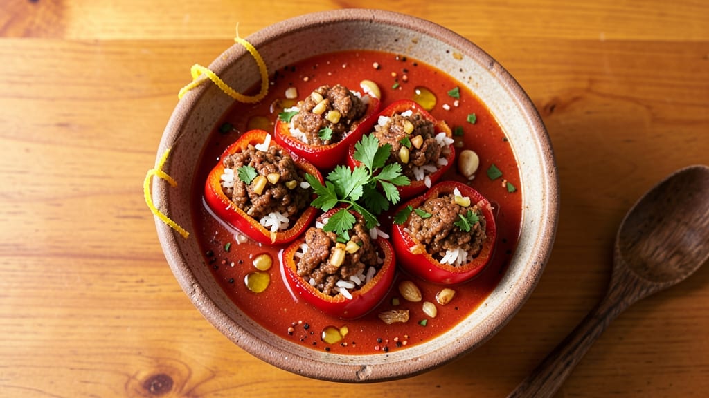 Award-Winning Stuffed Pepper Soup Recipe: Crowd-Pleasing Crunch and Creamy Velout