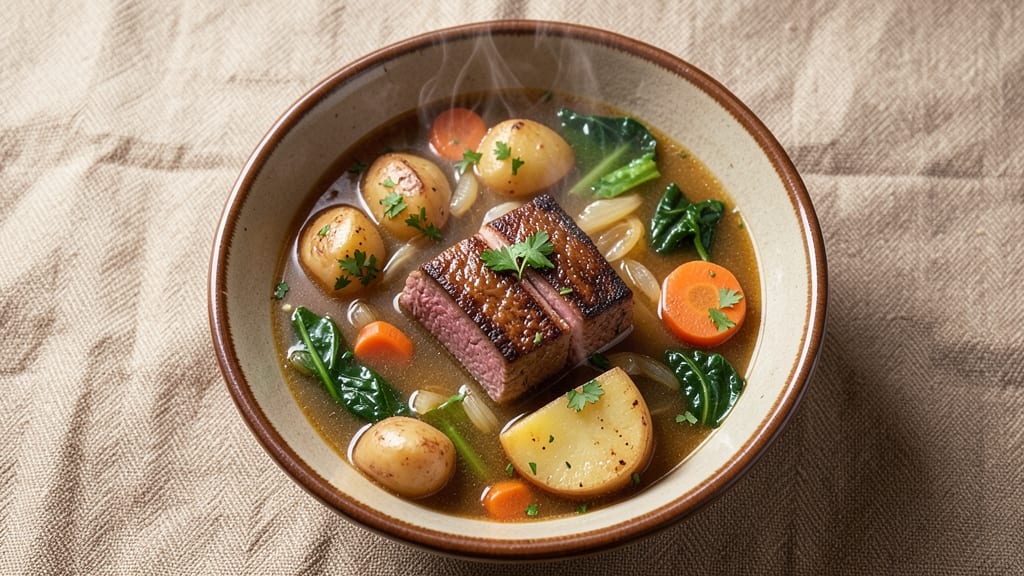 Beef and Cabbage Soup Recipe with Potatoes: Hearty One-Pot Meal in 30 Minutes