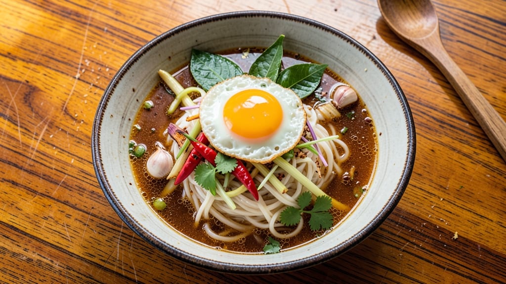 Authentic Thai Boat Noodle Soup Recipe: Lemongrass-Galangal Broth with Slippery Noodles