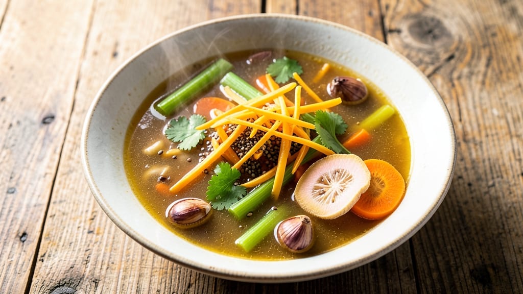 Antiviral Soup Recipe: Immune-Boosting Ginger-Turmeric Elixir