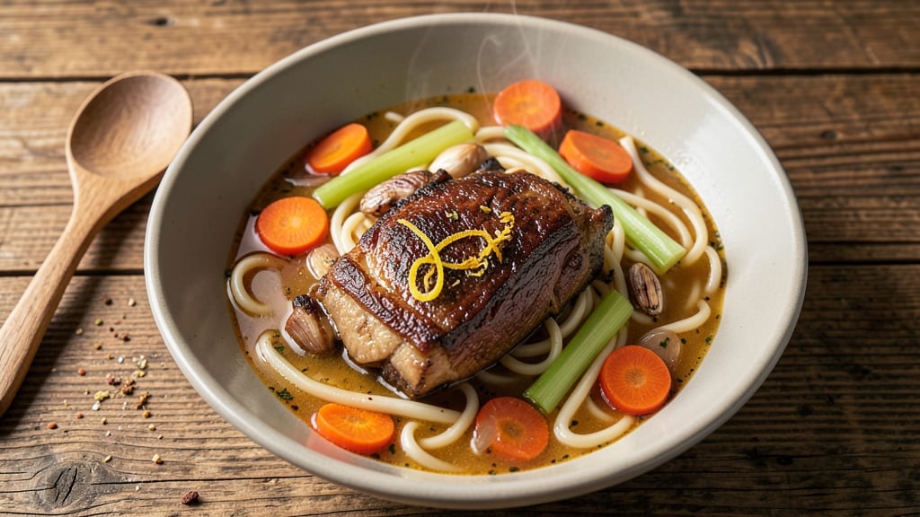 Beef Shank Noodle Soup Recipe: Deep Umami Broth With Silky Egg Noodles
