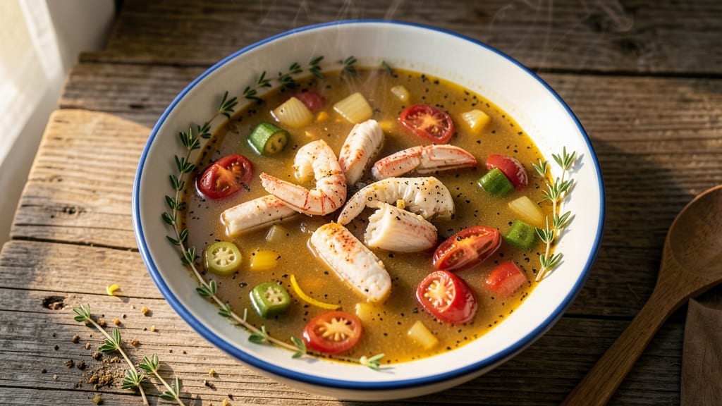 Bahamian Crab Soup Recipe: Citrus-Bright Broth With Sweet Crab and Herbs