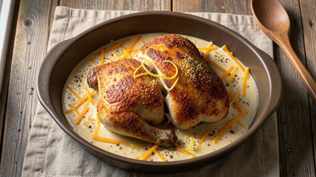 Baked Chicken With Onion Soup Mix Recipe: Crispy Crust, Melty Cheese Magic