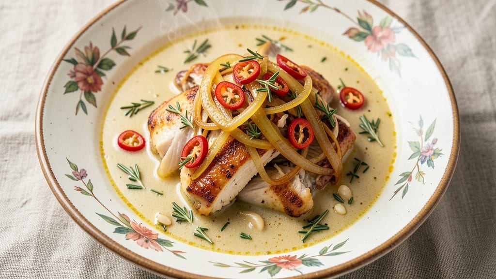 Bajan Chicken Soup Recipe: Bold Jerk Spice Meets Tender Shreds