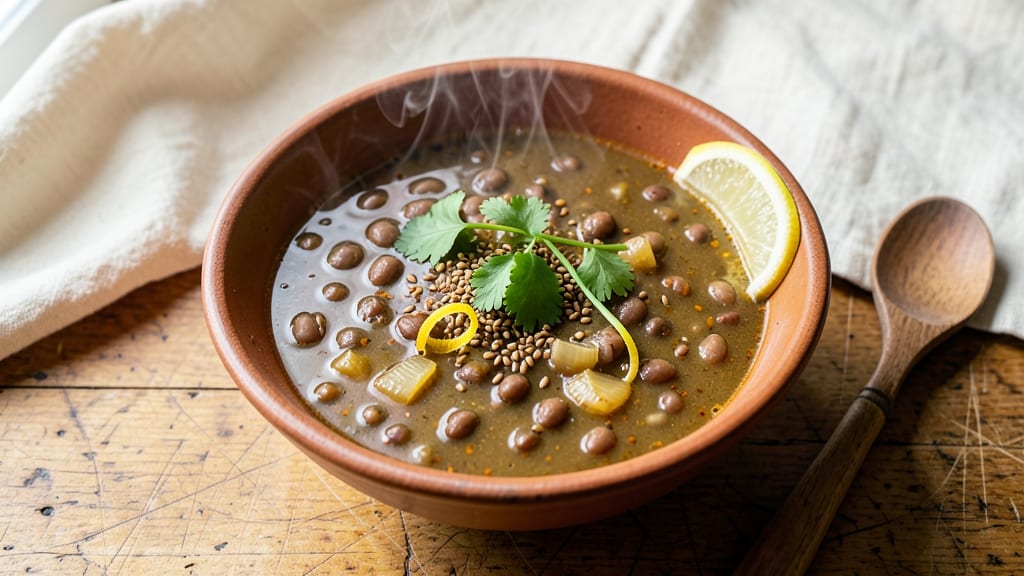 Afghan Lentil Soup Recipe: Warm Spiced Lentils With Toasted Onion Crunch