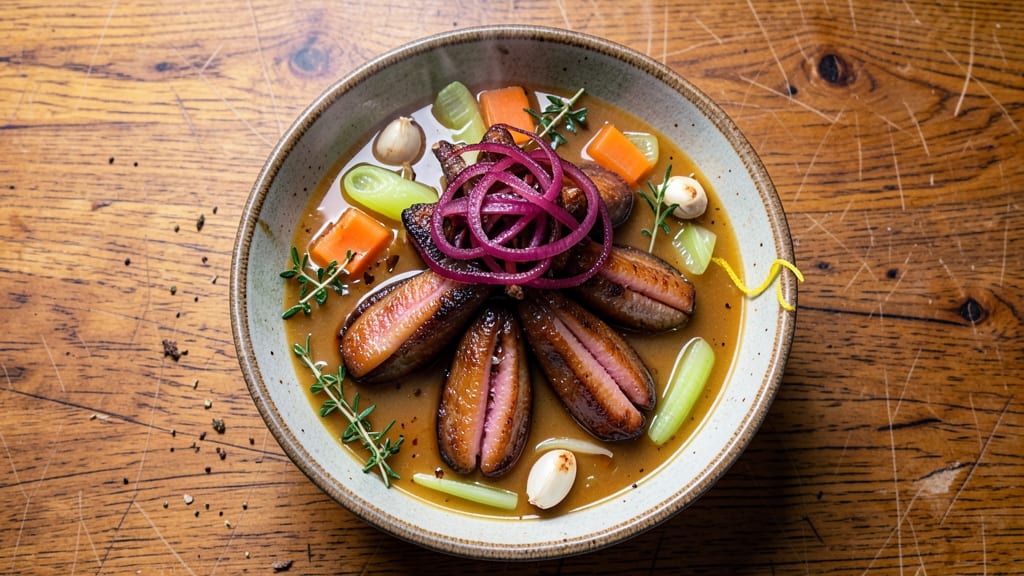 Bird Tongue Soup Recipe: Celery Crown Crunch Meets Silky Broth Magic