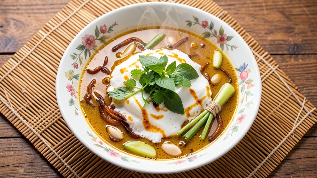 Bangladeshi Thai-Inspired Soup Recipe: Fragrant Lemongrass and Galangal Harmony