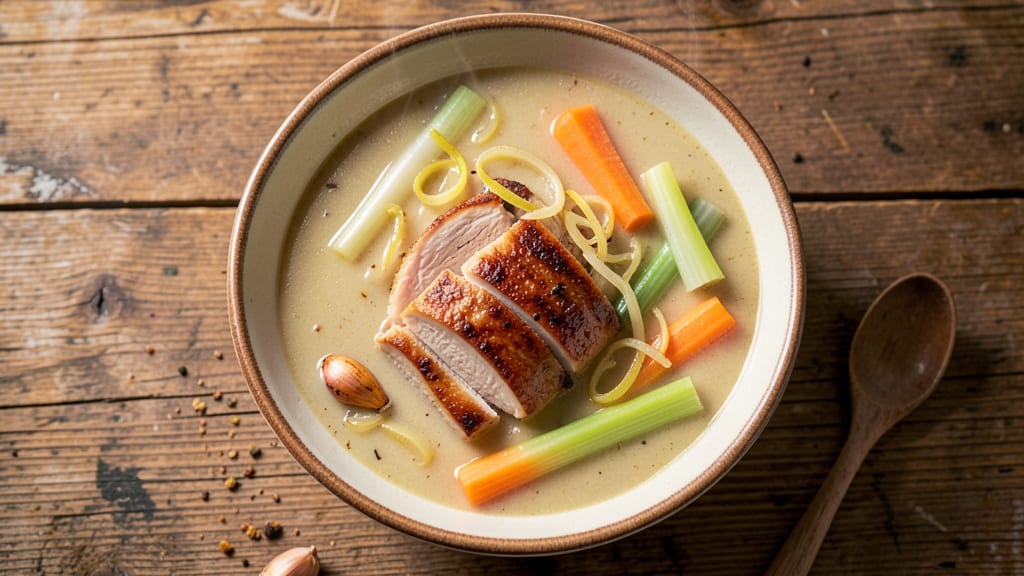 Betty Crocker's Turkey Soup Recipe: Homestyle Creaminess With Celery Crown Crunch