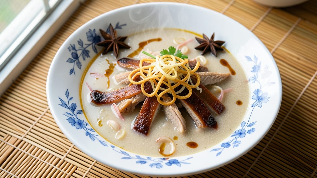Arrowroot Chicken Soup Chinese Recipe: Silky Broth With Fragrant Ginger and Star Anise