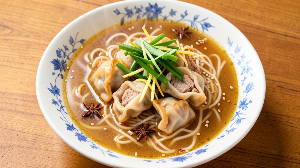 Authentic Wonton Noodle Soup Recipe: Slurp-Worthy Broth and Chewy Dumplings