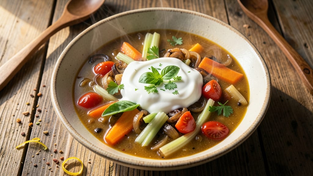 Bertucci's Minestrone Soup Recipe: Vegetable-Packed Heartiness With Crispy Celery Crown