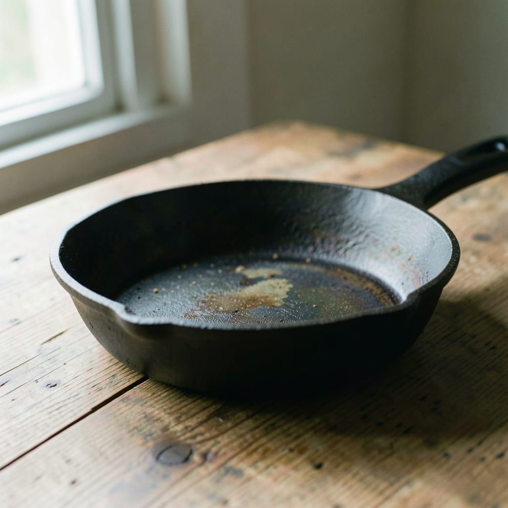 The cast iron skillet