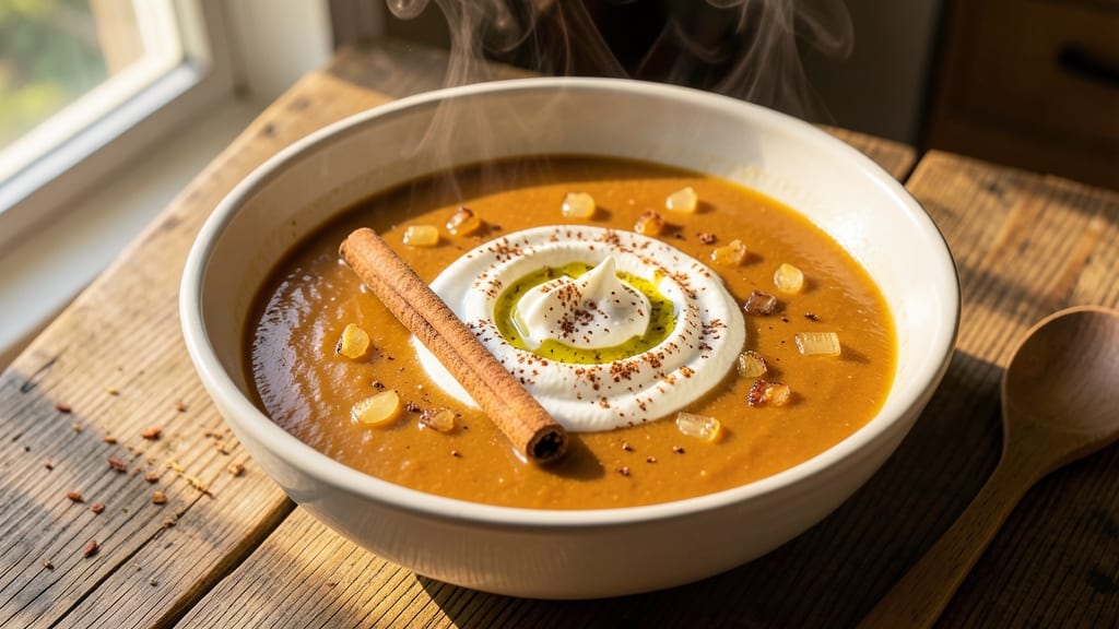 Betty Crocker's Pumpkin Soup Recipe: Spiced Nutmeg Velvety Richness