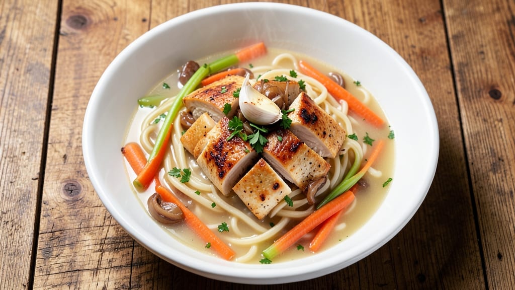 Aldi Chicken Noodle Soup Recipe: Herb-Infused Broth and Tender Shreds