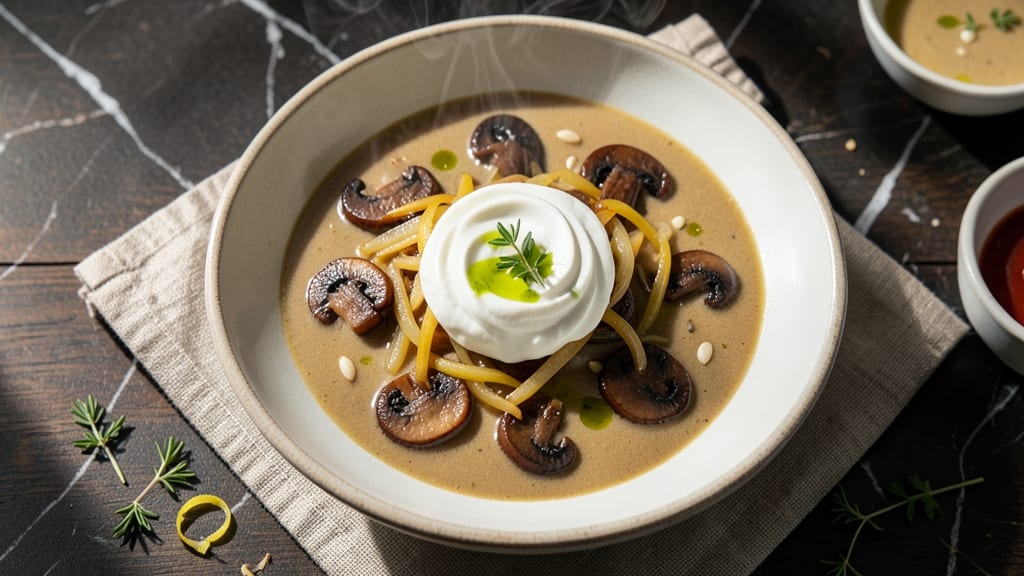 Beech Mushroom Soup Recipe: Earthy Depth and Silky Smoothness